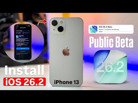 iOS 26.2 Beta in iPhone 13 | How to Install iOS 26.2 Public Beta on iPhone 13