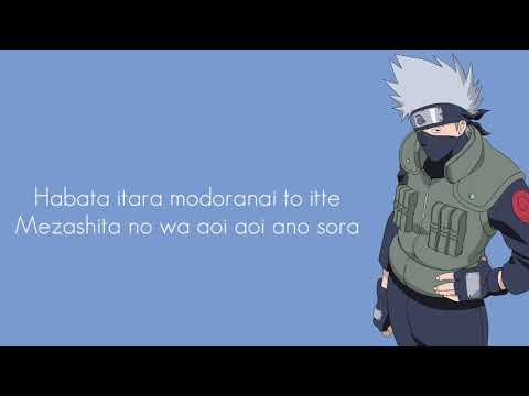 "Blue Bird" - ikimono - gakari (LYRIC) OP 3 Naruto Shippuden