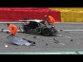 24H Spa 2021 HUGE CRASH Spa Francorchamps Eau Rouge Raidillon