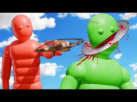 Dynamic AI Fight Each Other with Active Ragdoll Physics in Realistic Simulations!