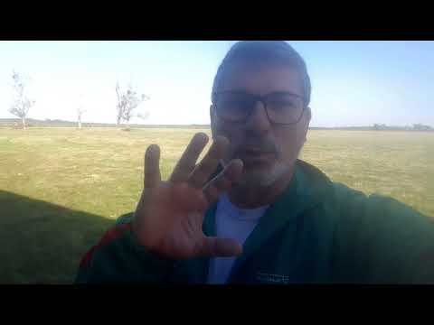 É nós no trecho no interior de Maçambara Rio Grande do Sul.