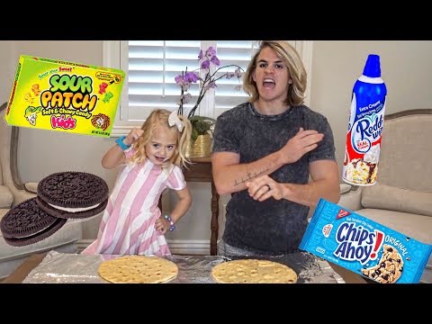 ULTIMATE PIZZA CHALLENGE!!! (MAKING REAL CANDY AND OREO PIZZA!)