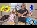 ULTIMATE PIZZA CHALLENGE!!! (MAKING REAL CANDY AND OREO PIZZA!)