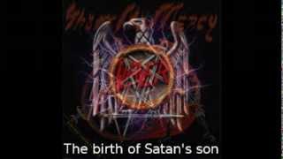 Slayer - The Antichrist - With Lyrics (Subtitled)