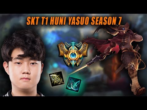 SKT T1 Huni | Yasuo vs Renekton | KR Challenger 694 LP