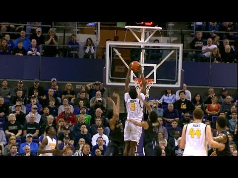 Highlight: Cal's Jaylen Brown throws it down against Washington