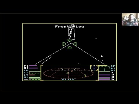 Lukozer Retro Game Review 309 - Elite - Commodore 64