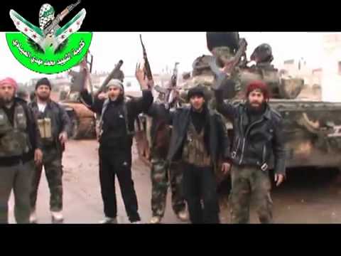 تحرير مدينة حلفايا من قوات النظام من قبل كتائب فاروق حماة و الإستيلاء على دبابتين تي 72