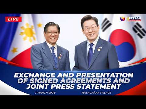 Exchange and Presentation of Signed Agreements and Joint Press Statement