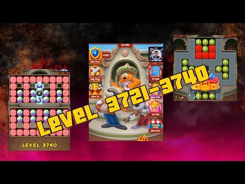 Toon Blast || Level 3721 - Level 3740 || Gameplay
