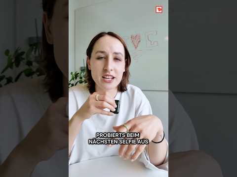 Tipp für bessere Selfies. Ausprobieren 😁 #smartphone #selfie #tippsundtricks