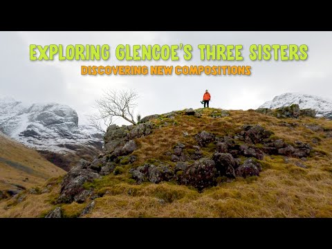 Exploring Glencoe's Three Sisters. A little dangerous but worth it!