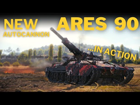 New ARES 90 in ACTION 🔥🔥 - Wot Update 2.1.1