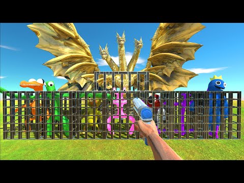 Fps Avatar Rescue Rainbow Friends | Rainbow Friends Rescue Ghidorah - ARBS