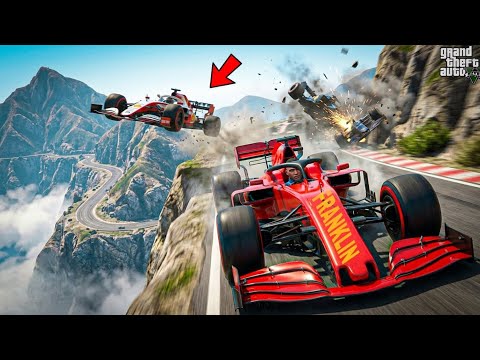 GTA 5 : Franklin’s Career BIGGEST Race on a Dangerous Island! 🏁🔥 | GTA 5 Mods | XP Vortex