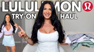 LULULEMON SUMMER TRY-ON HAUL❤️‍🔥| trendy gym girl outfits, new arrivals + sale items you NEED!