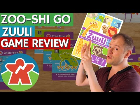 Zuuli - Board Game Review - Zoo-Shi Go