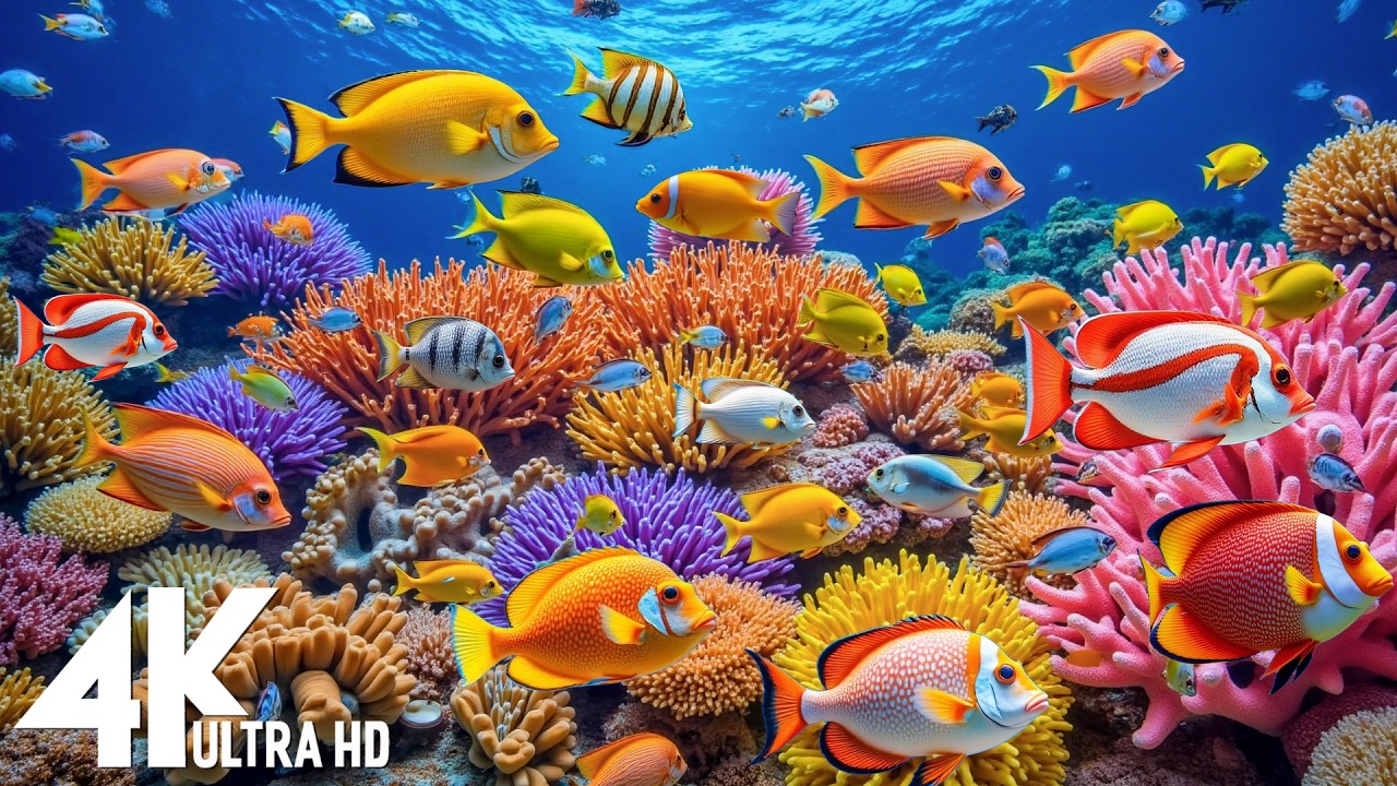 Amazing 4K Ocean Adventure 🐳 Dive Deep and Marvel at Sea Animal in The Best 4K ULTRA HD Aquarium #17