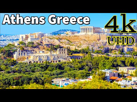 Athens Greece in 4K UHD