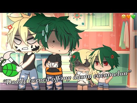 “Daddy turned off cocomelon” | BKDK🧡💚 | Small skit | REUPLOAD