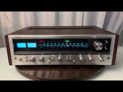 🎶✨ Pioneer SX-737 / SX737 Vintage Stereo Receiver w/ Original Wood Cabinet — Serviced, Cleaned, Tested image 20