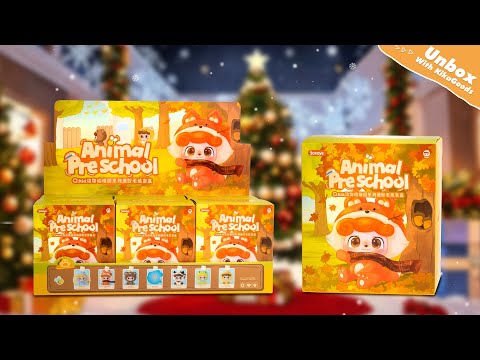 Unboxing Q.Kid Animal Preschool Series Plush Blind Box #kikagoods #toys #asmr #christmas #blindbox
