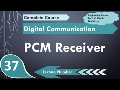 PCM Receiver or Pulse Code Modulation Receiver in Digital communication by Engineering Funda