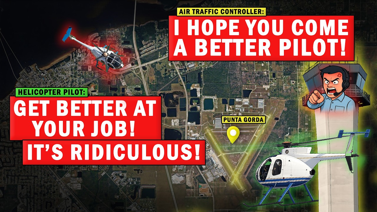 Heated Disrespectful Conflict on Frequency | Too Busy Airspace?