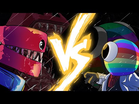 Rainbow God Red vs Boxy Boo | Rainbow Friends x Poppy Playtime (Ep. 2) | Project Playtime