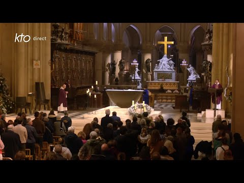 Messe du 17 décembre 2025 à Notre-Dame de Paris