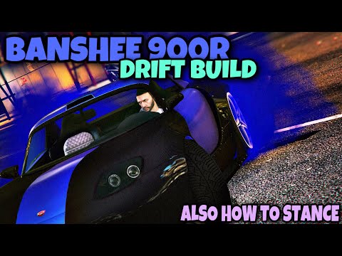 GTA5 - BANSHEE 900R PRO DRIFT BUILD & HOW TO STANCE #GTA5 #GTA5DRIFT #GTA5DRIFTING
