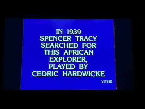 Jeopardy FUNNY MOMENT, Celebrity Jeopardy 2001 - the African Queen???? 😂 (2/5/01)