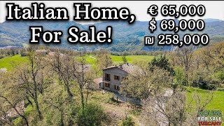 Inside a € 65,000 Italian Home, For Sale! 🇮🇹 BUY IT NOW!
