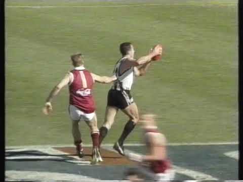 Round 22 Collingwood VS Brisbane Bears 1996 Craig Kelly Scott McIvor