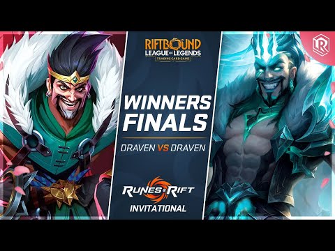 🏆 WINNERS FINALS - Draven vs Draven | Riftbound Invitational Tournament