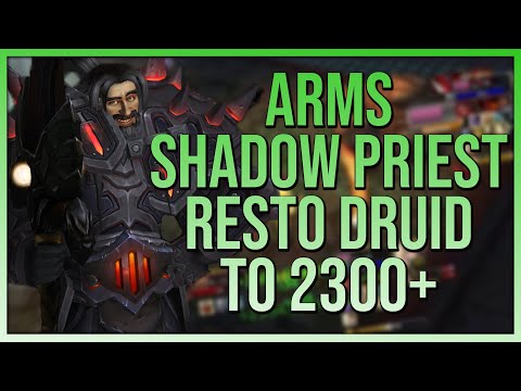 The BEST Arms Warrior 3v3 Comp Yet?! (Arms/SP/RDruid to 2300+) - WoW Dragonflight Season 1