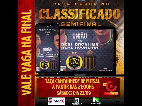 UNIÃO E.C 04 X 02 REAL ROSALINA | TAÇA CANTANHEDE DE FUTSAL | SEMIFINAL