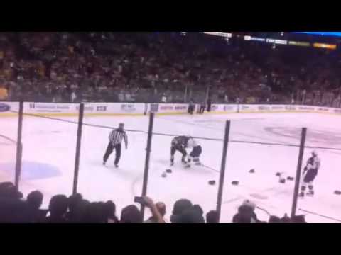Bruins Hockey fight