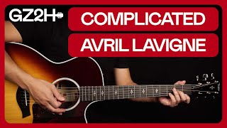 Complicated Guitar Tutorial Avril Lavigne Guitar Lesson |Chords + Strumming|