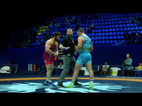 Final 1/2   GR   97 kg OLEKSANDR SHYSHMAN (UKR) MYKOLA KRYSOV (UKR)