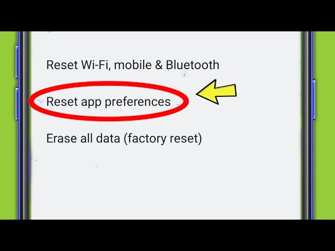 How to Reset App Preferences in Android Motorola Edge 30