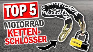 TOP 5 MOTORRAD KETTENSCHLÖSSER im Vergleich | Top 5 Kettenschlösser