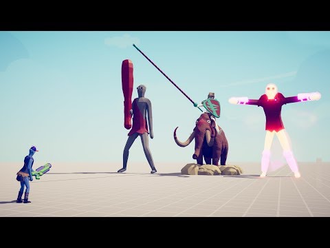 MODDED GIANTS TRIO vs EVERY MODDED UNIT (omega) - Totally Accurate Battle Simulator TABS