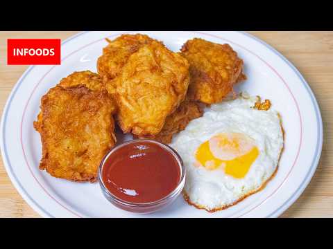 Crispy Hash Brown Recipe | How to Cook Hash Browns at Home | Infoods