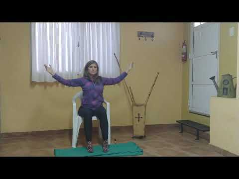 Clase Nº 13 de yoga en silla