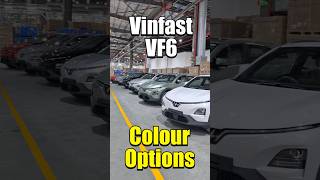 Colour Options of Vinfast VF6