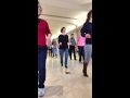 Flash Mob Line Dance Oakdale Mall Johnson City NY 3 28 15