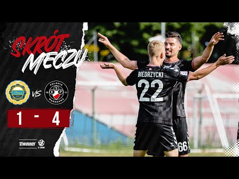 SKRÓT MECZU | Hutnik Kraków 1 - 4 Polonia Warszawa