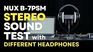 Video thumbnail for Testing NUX B-7PSM Wireless In-Ear System! | Preamp, Stereo, Distance Tests by NUX