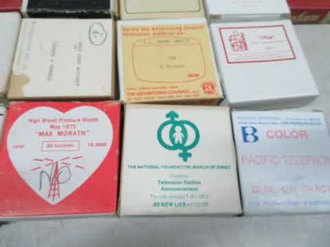 50 plus. 16mm 1970-5 Television Commercials Ebay Find...